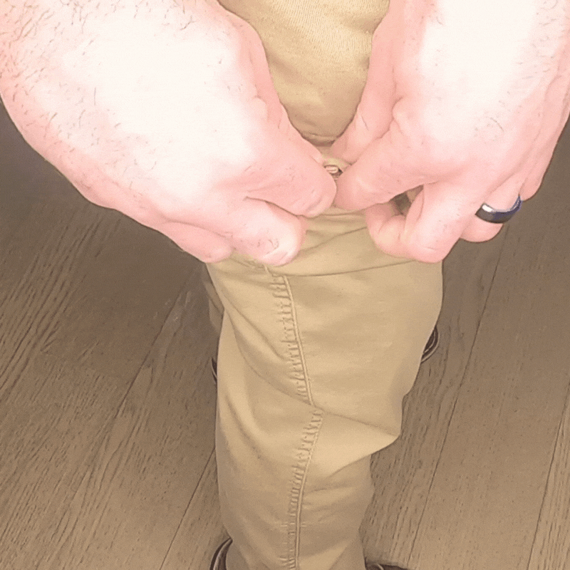 showing features of the secure zipper hidden pocket