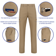 Load image into Gallery viewer, Perfect Pocket Pants - Men's 7 Pocket Casual Pants