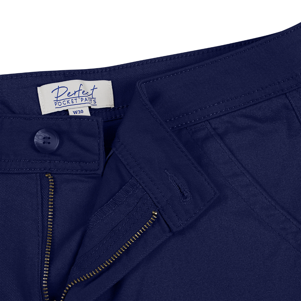 Men Blue Premium Pants| Casual Solid Colo| Comfortable Quality| Sainly–  SAINLY